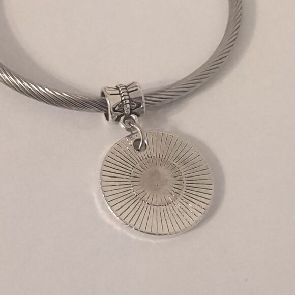 Silver Live Your‎ Dream Dangle Charm for Pandora Style Bracelet - Picture 4 of 4